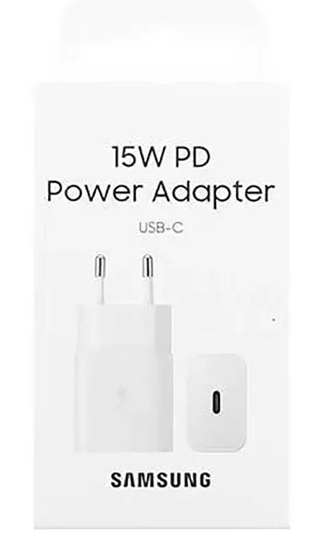 Samsung Adapter USB-C 15W ראש קיר לבן יבואן רשמי סאני