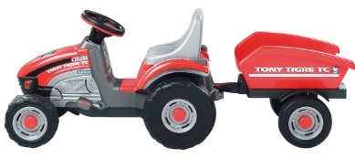 מיני טרקטור עם עגלה Peg perego