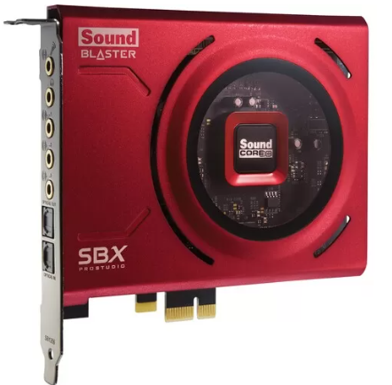 כרטיס קול 7.1 PCIe Sound Card with SBX Pro Studio