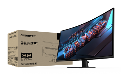 מסך גיימינג Gigabyte GS32QC QHD VA 1Ms 170Hz Curverd 31.5