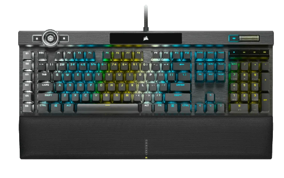 מקלדת גיימינג מכנית K100 Corsair  OPX Switch Black