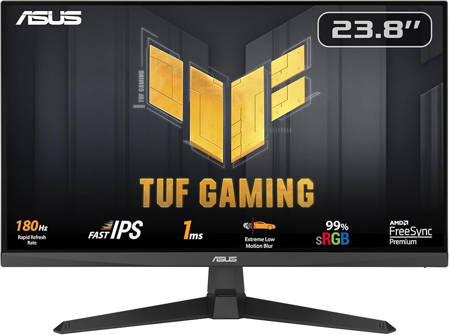 מסך מחשב גיימינג ASUS TUF Gaming VG249Q3A IPS FHD 1ms 180Hz 23.8