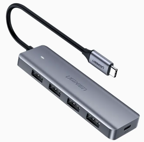 מתאם 4 יציאות USB C CM219