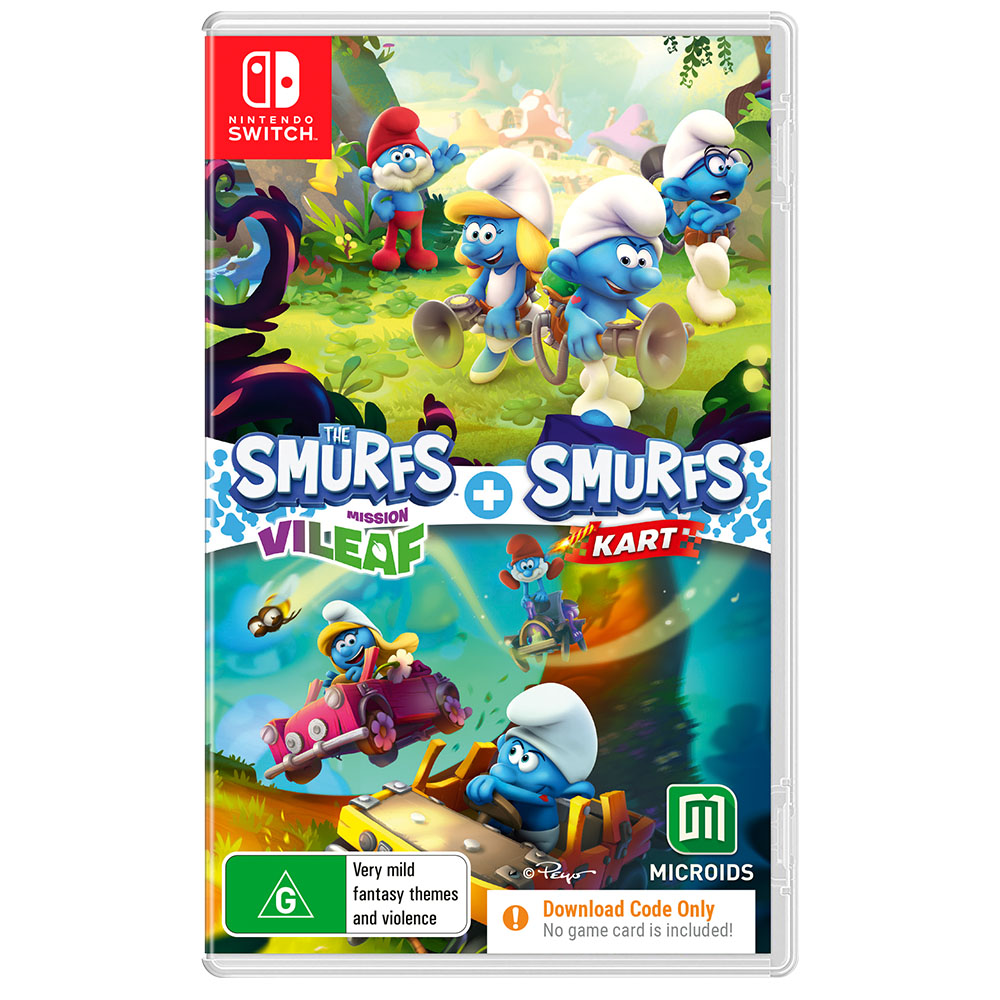 The Smurfs 2-in-1 Game Collection Nintendo Switch