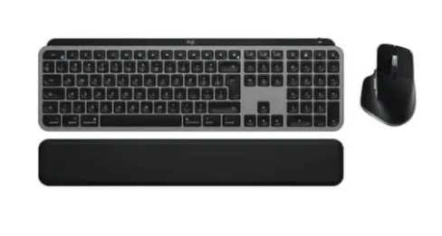 סט מקלדת ועכבר אלחוטיים Logitech MX Keys S Combo for Mac