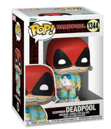 בובת פופ  דדפול במסיבת פיג'מות – Funko Pop! Marvel: Sleepover Deadpool #1344