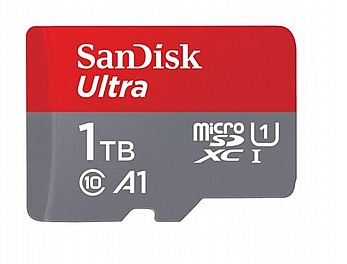 כרטיס זכרון SanDisk Ultra Micro SDHC UHS-I SDSQUA4-1T00 בנפח 1TB