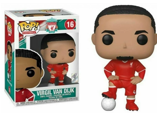 בובת פופ FOOTBALL - POP N° 16 - Virgil Van Dijk 'Liverpool'