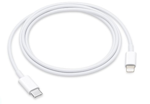 כבל USB-C to Lightning מקורי למוצרי אפל באורך 1 מטר אריזה קלה