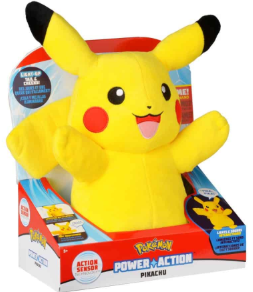 בובה רכה אינטראקטיבית פיקאצ'ו – Power Action Pikachu