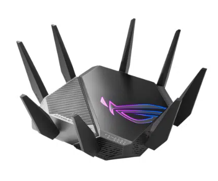 ראוטר גיימינג ROG RAPTURE GT-AXE11000 TRI BAND 2.4GHZ/5GHZ WIFI6E 8*ANT