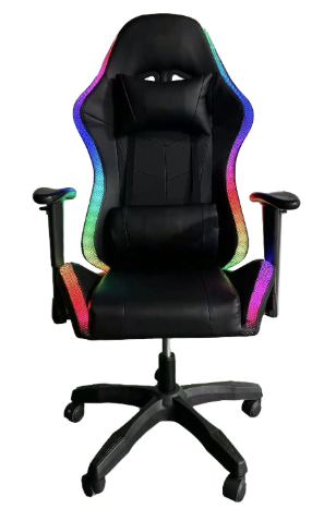 כיסא גיימינג SuperHot RGB כולל תאורת LED