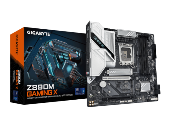 לוח אם לאינטל דור 15 Gigabyte Z890M GAMING X mATX 2.5GbE LGA1851