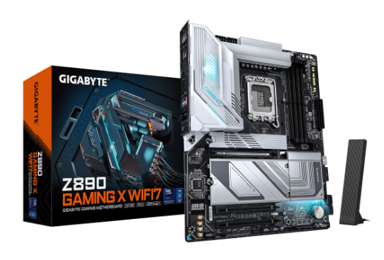 לוח לאינטל דור 15 Gigabyte Z890 GAMING X WIFI7 2.5GbE ATX LGA1851