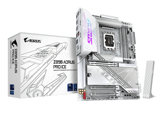 לוח לאינטל דור 15 Gigabyte Z890 AORUS PRO ICE 5GbE ATX LGA1851