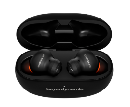 אוזניות אלחוטיות דגם AMIRON 100 מבית BEYERDYNAMIC בצבע שחור או שמנת