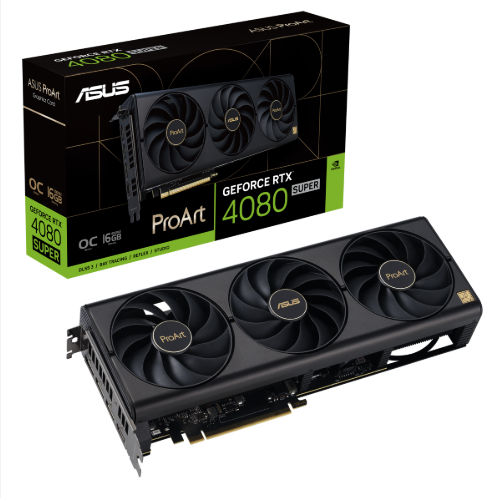 כרטיס מסך ASUS ProArt GeForce RTX 4080 SUPER 16GB GDDR6X