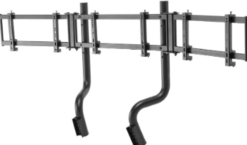 OPLITE TRIPLE MONITOR STAND GTR S3/S8 מעמד לשלושה מסכים