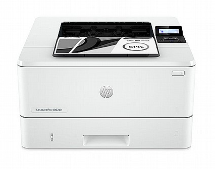 מדפסת לייזר שחור לבן HP LaserJet Pro 4002dn‎ (2Z605F)