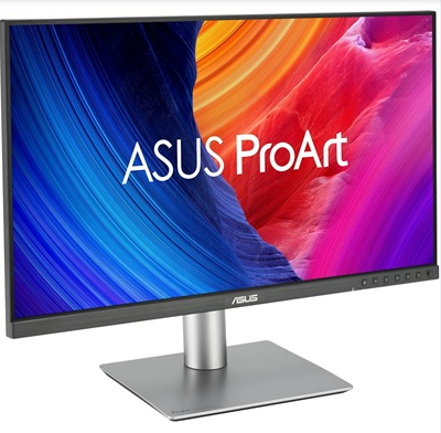 מסך מחשב ASUS ProArt Display PA278CFRV Professional Monitor – 27-inch, IPS, QHD (2560 x 1440), 95% DCI-P3, LuxPixel™ AGLR, 100Hz