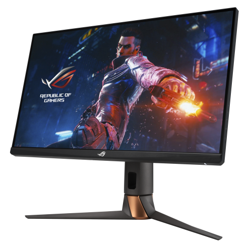 מסך מחשב ROG Swift PG27UQR Gaming Monitor — 27”, 4K UHD (3840 x2160), Fast IPS, 160 Hz (above 144Hz), 1 ms