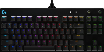 מקלדת גיימינג מכאנית חוטית Logitech G Pro Tenkeyless עם מקשי GX Blue Switch