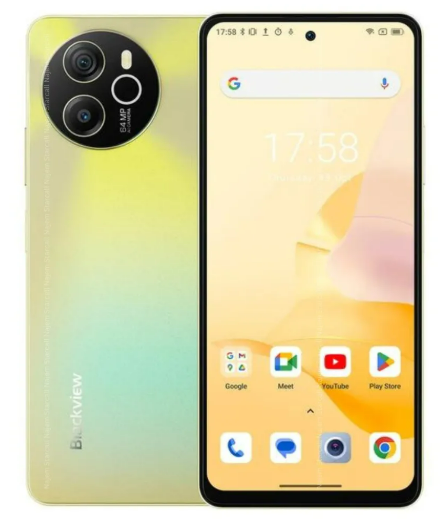 סמארטפון BlackView Shark 8 16GB+256GB יבואן רשמי צבע זהב