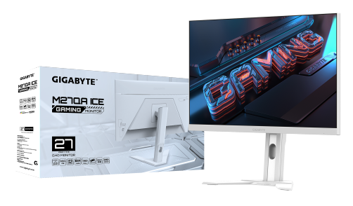 מסך גיימינג Gigabyte M27QA ICE QHD SS IPS 180Hz 1MS HDR Ready