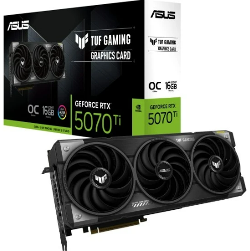 כרטיס מסך ASUS TUF Gaming GeForce RTX 5070 Ti 16GB GDDR7