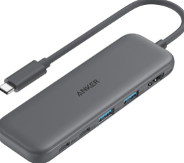 תחנת עגינה 5 ב-1 Anker 332 USB-C 4K HDMI