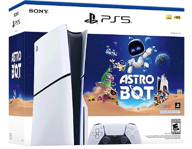 באנדל Sony Playstation 5 1TB Slim Blu-ray ASTRO BOT Edition