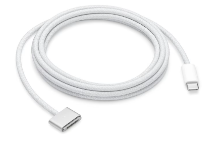 כבל USB-C לחיבור MagSafe 3 מקורי של אפל באורך של 2 מטרים