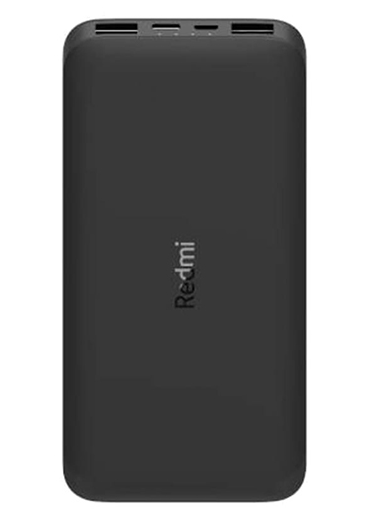 מטען נייד 10000mAh דגם Redmi Power Bank 10000mAh שחור