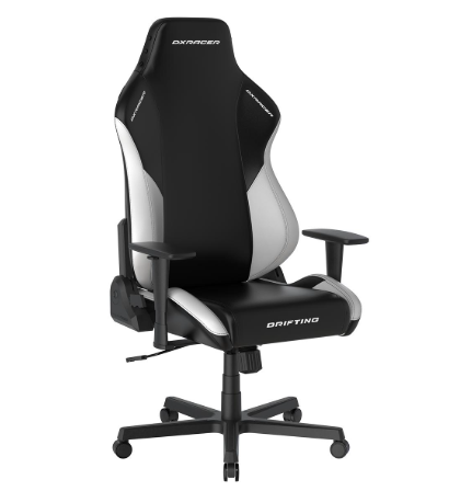 כיסא גיימינג DXRACER דגם דריפט בצבע שחור לבן