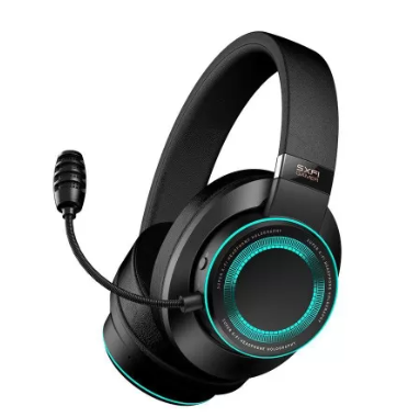 אוזניות גיימינג USB-C Gaming Headset with Super X-Fi Technology and CommanderMic