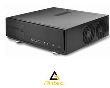 מארז מחשב שוכב Desktop case Black with 80PLUS® Certified 380W power supply ANTEC