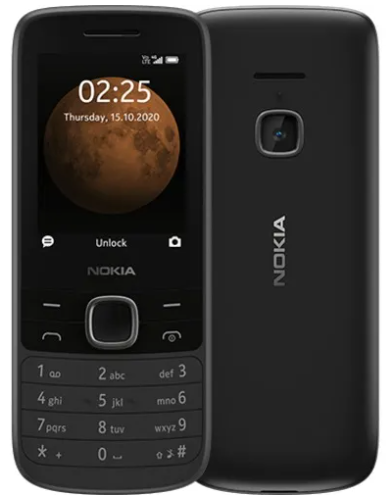 טלפון סלולרי NOKIA 225 4G TA-1279 DS צבע שחור - שנה אחריות יבואן רשמי שיא קום