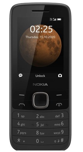 טלפון סלולרי NOKIA 225 4G TA-1279 DS צבע שחור - שנה אחריות יבואן רשמי