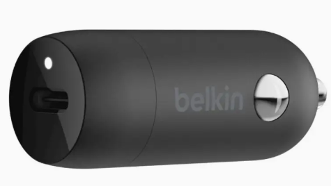 מטען מהיר לרכב 20W USB-C PD Belkin CCA003bt04