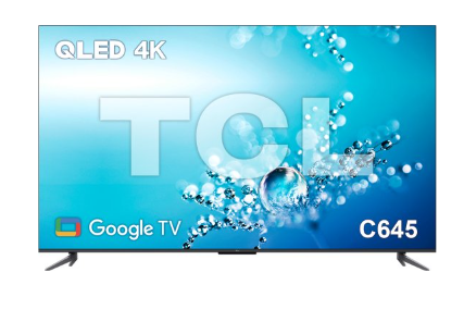 טלוויזיה חכמה עם מערכת שמע TCL 55C645 55'' QLED Onkyo