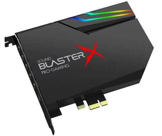 כרטיס קול פנימי גיימינג Creative Sound BlasterX AE-5 Plus