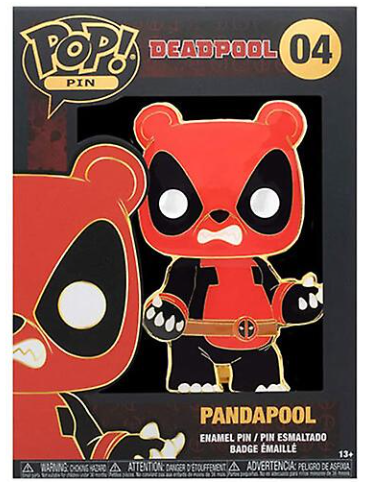 Funko Pop Marvel Deadpool Pandapool 4inches Tall Enamel Pin