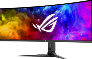 מסך מחשב גיימינג קעור ''Asus ROG Swift PG49WCD Dual-QHD 144Hz OLED 49