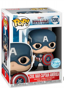 בובת פופ - Marvel Civil War Captain America 1200