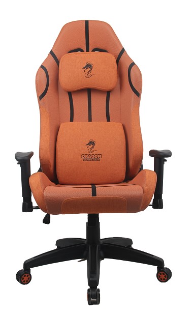 Dragon Gaming Chair Cyber Orange Basketball