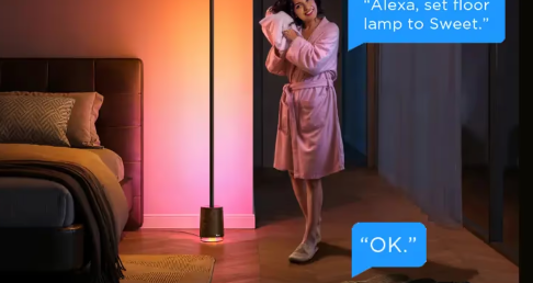 מנורת רצפה עם רמקול Govee RGBICWW Floor Lamp Pro Bluetooth