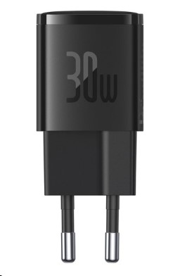 מטען קיר טעינה מהירה 30W דגם Cube Pro בחיבור USB-C מבית Baseus - צבע שחור