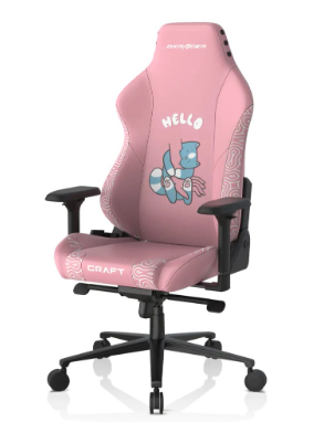 כיסא גיימינג DXRACER CRAFT ורוד CAT