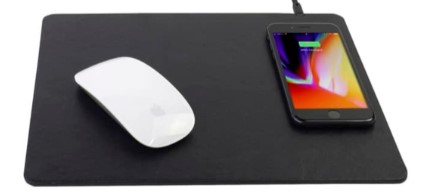 פד עם משטח טעינה Cygnus Fast 10w Wireless Charging Mouse Pad