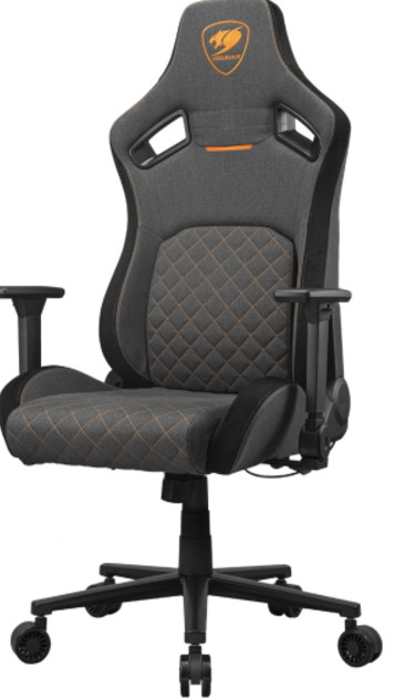 כיסא גיימינג COUGAR DEFENSOR Fabric Gray Gaming chair